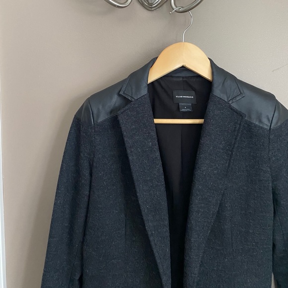 Club Monaco charcoal blazer - Picture 2 of 10